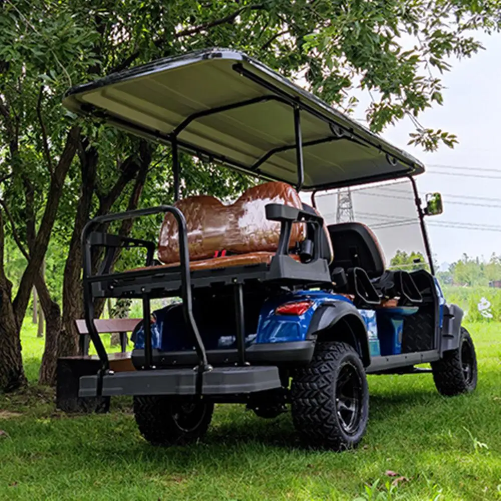 Manufacturer\'s direct sales golf cart off-road vehicle CE certified 2-seater/4-seater/6-seater/8-seater 48V 3.7kw golf cart