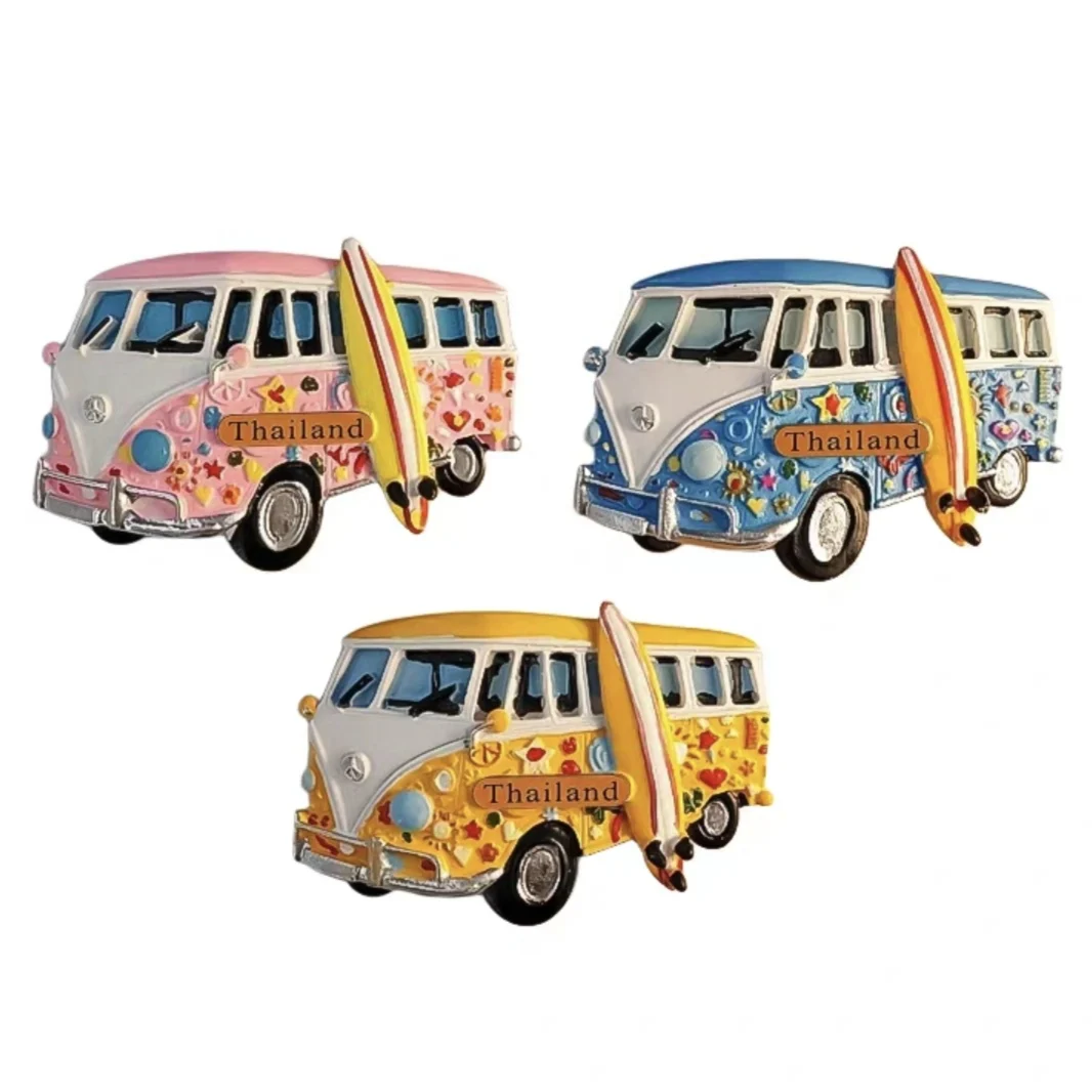 Asia Thailand Boxing Krabi Phuket Lopburi Tourist Souvenir Sticker Fridge Magnetic Refrigerator Articles Handicraft Gifts