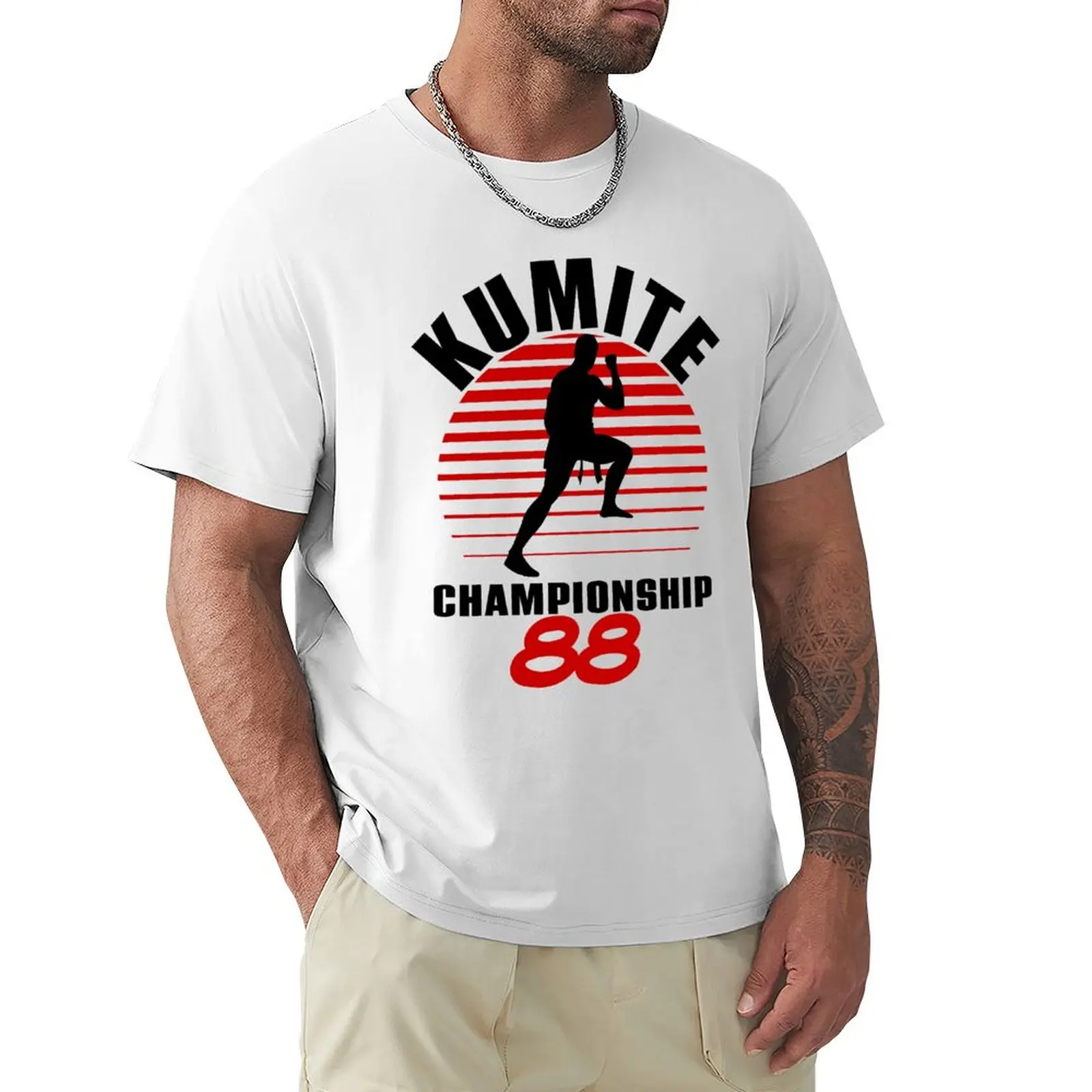 

Kumite Championship 88 T-shirt summer tops customs t shirts men