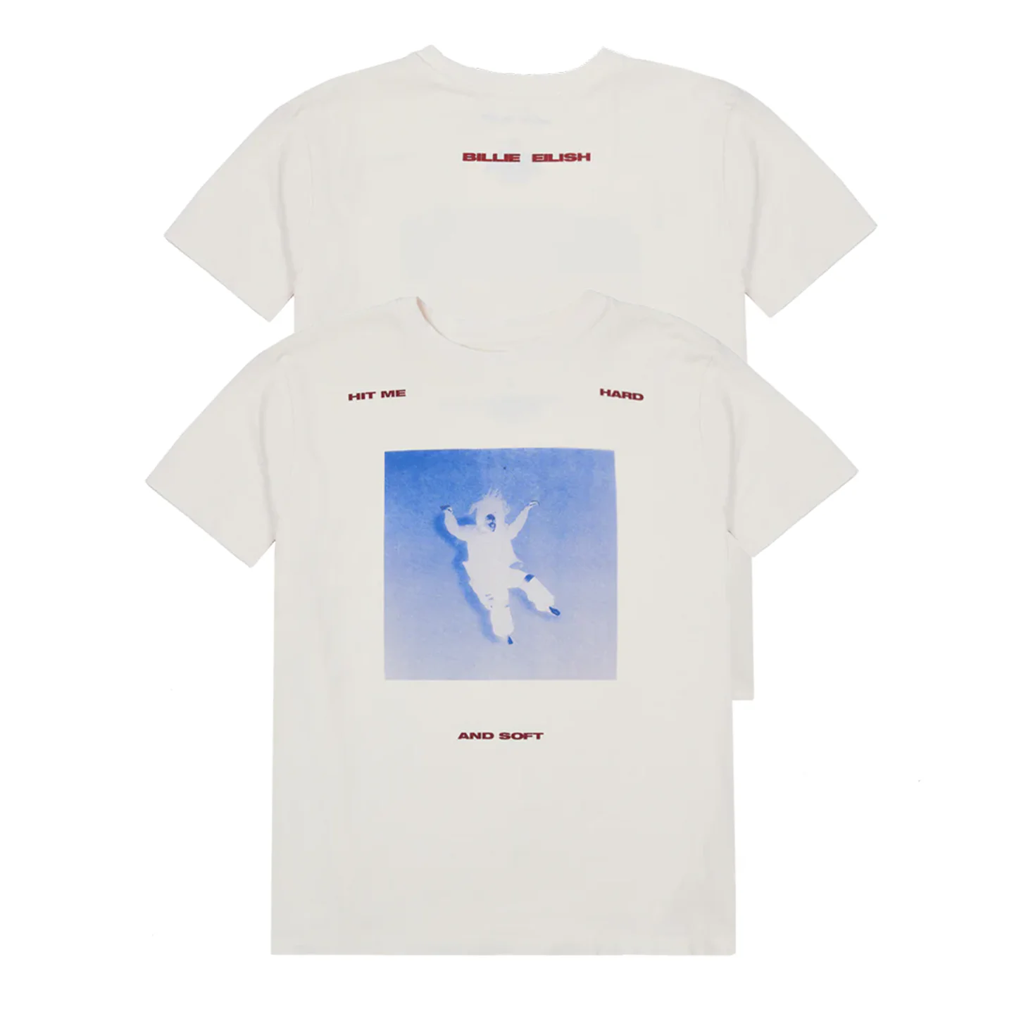 American Rock Singer Billie Eilish Bedrucktes T-Shirt, High Street Trend, lockere Passform, Unisex, koreanische, lässige, alltägliche Kurzarm-Tops – Detail 4