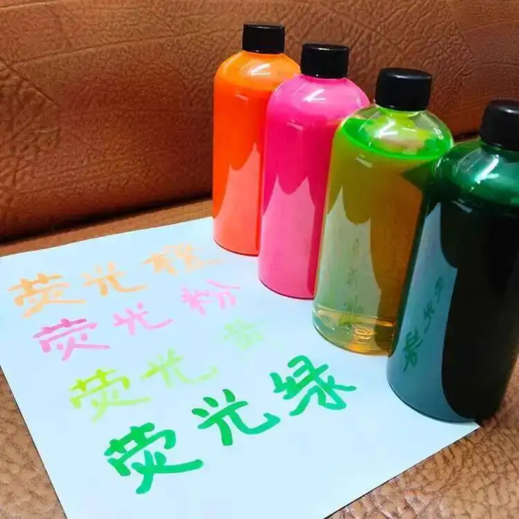 500ml Large Bottle Invisible  Fluorescent  Non Carbon Water Based  Ink Glass Dip Fountain Pen Ink  Smooth Writing Ink