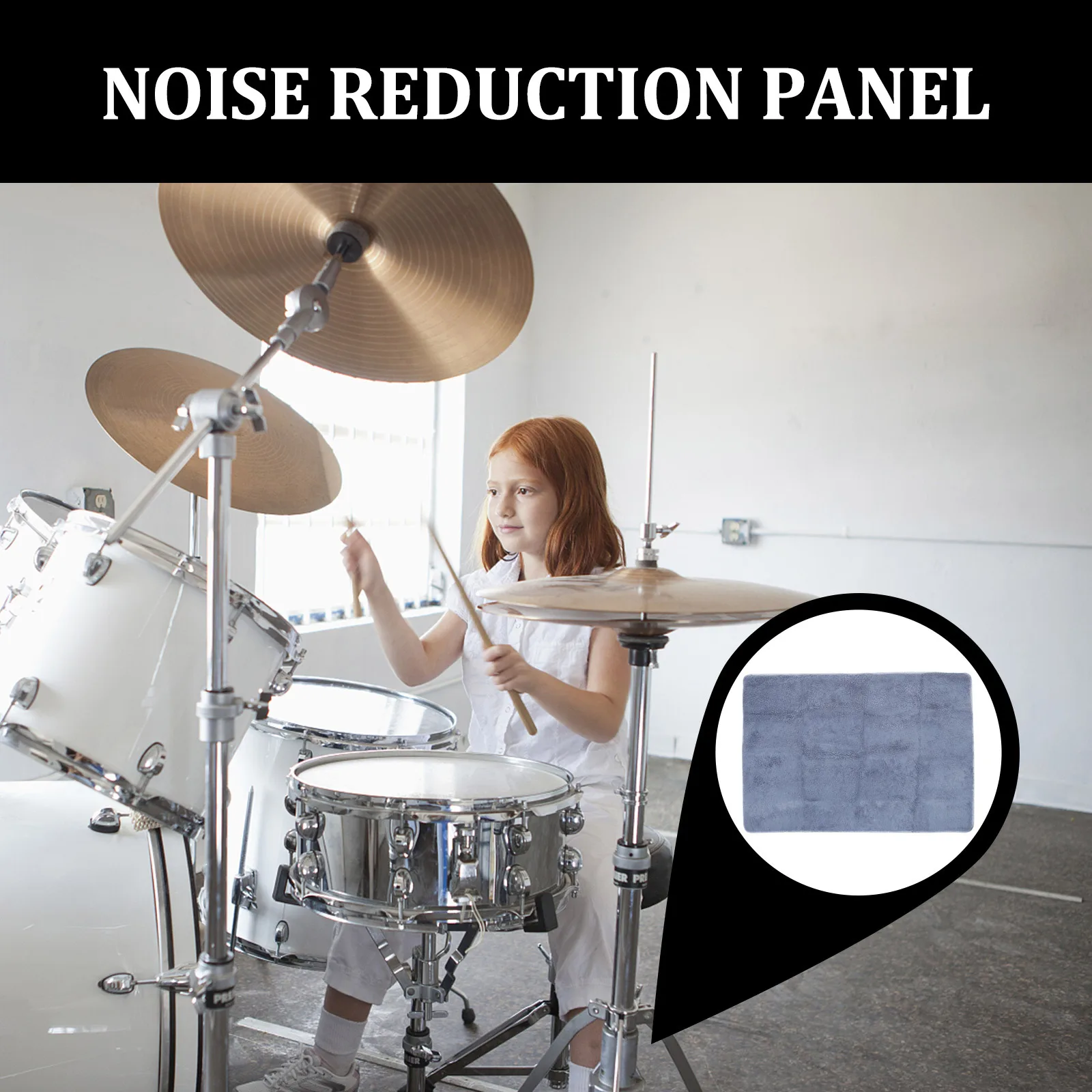 

1Pcs Soundproofing Mat High Quality Durable Acoustic Panel for Home Studio Office Noise Reduction Assorted Color