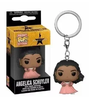 FUNKO Pop Llavero Pop de bolsillo Washington Hamilton Angelica Schuyler