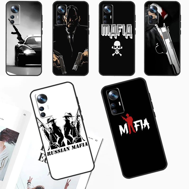 Russian Mafia Case For POCO X6 Pro X5 X3 M6 M5s F3 F5 Xiaomi 14 13 Ultra 12 Lite 11T 12T 13T Pro Cover