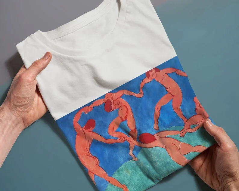 Dance, La Danse, Henri Matisse Painting Unisex Art Fine Art T-shirt Women Men Gift Aesthetic Personality Street Art Lover Gift