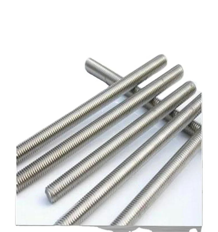 OEM China Direct Factory Good Price Hardware Tools Threaded Rods Bolts Nuts Double Head Bolts Hebei Fasteners Mild Steel
