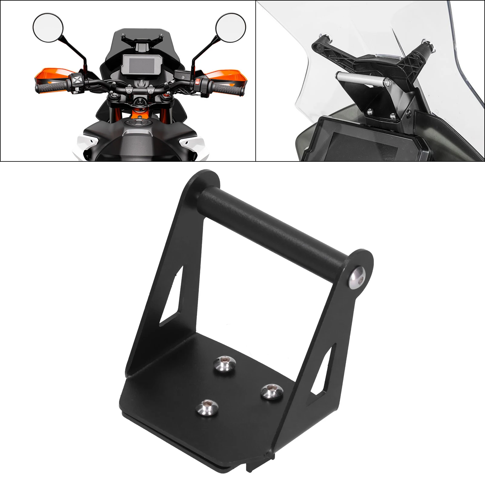 

Motorcycle Navigation Bracket GPS Phone Stand Holder Fit for 790 Adventure/R/ADV 2019‑2021 Stand Holder