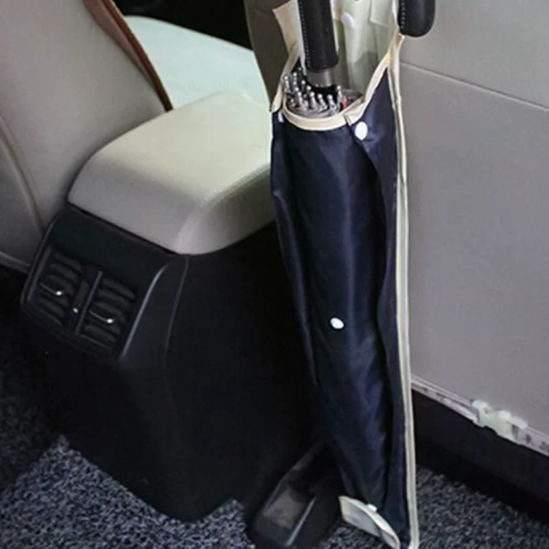 

Waterproof Umbrella Sets For Car Foldable Umbrella Cover Sheath Storage Bag Carrier Cover Umbrella Stands Car Accessories