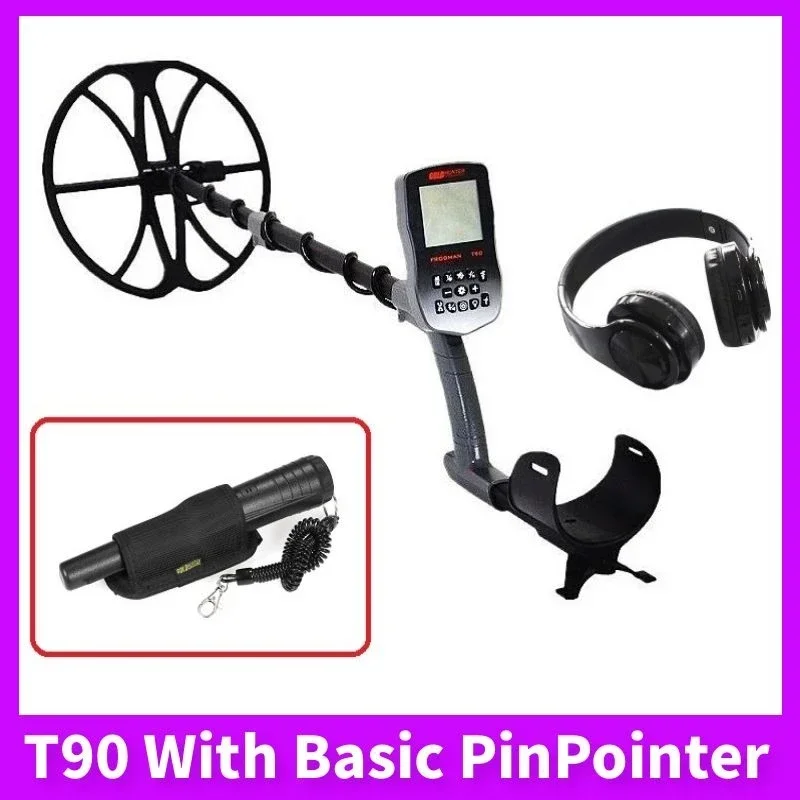 Gold Hunter T90 Gold Metal Detector Professional Underground Metal Detector