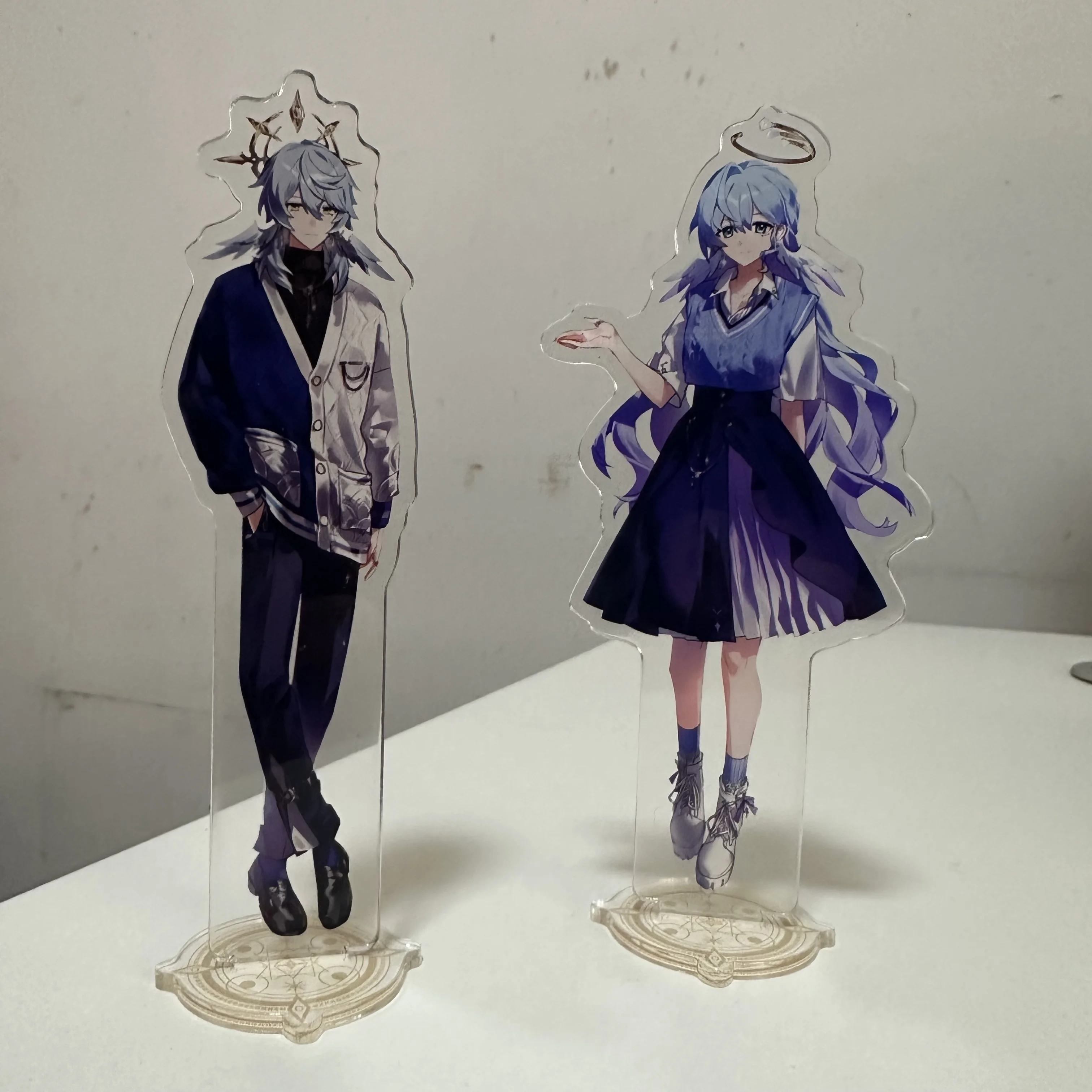 Game Honkai: Star Rail Figures Sunday Robin Cosplay Acrylic Stand Model Plate Desk Decor Standing Sign Prop Fans Christmas Gifts