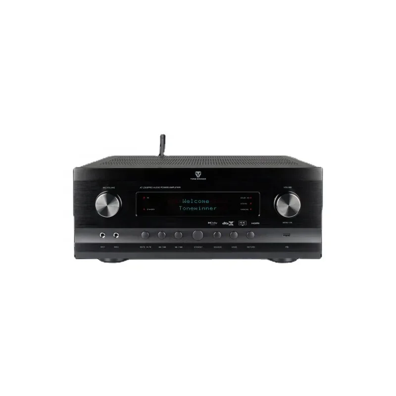 

ToneWinner AT-2300PRO 7.3.4 Lossless Sound Effect Dolby Atmos DTS: X AV Receiver 5.1.2 CH Digital Karaoke System