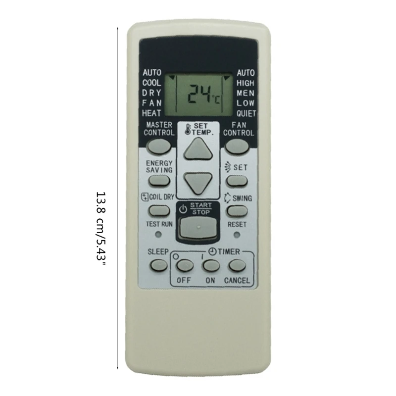 Replacement Air Conditioner Remote Control for Fujitsu AR-RCD1E AR-RCD1C AR-RCC2J AR-RCE1E