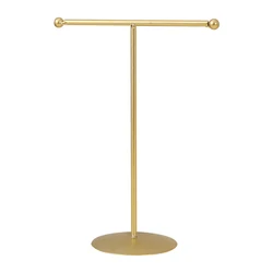Estante de barra en T para pulsera, soporte de exhibición de joyería, soporte de cadena de brazalete, tocador multifunción, organizador de accesorios