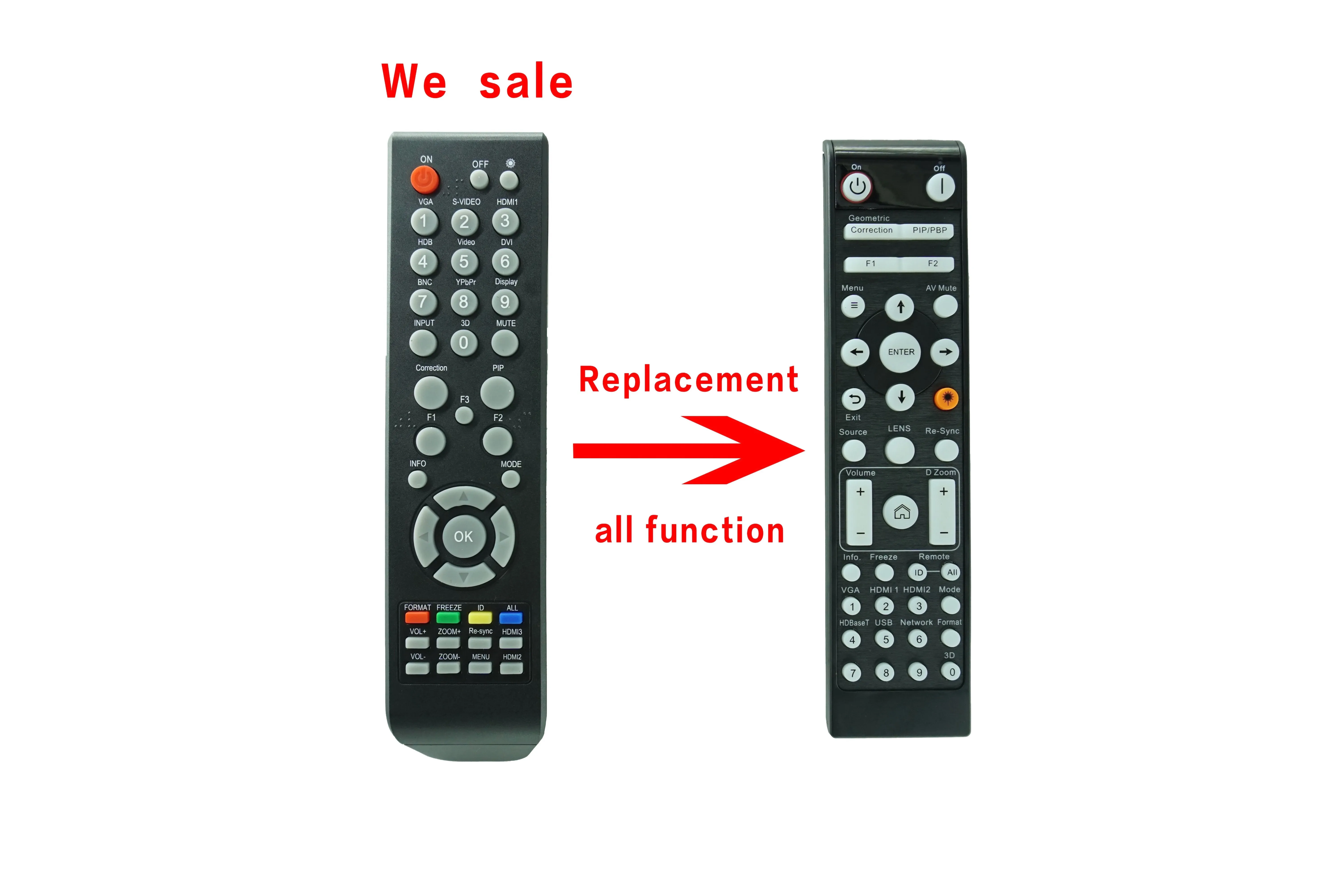 

Remote Control For Optoma EH515 EH515T EH515TST W515 W515T WU515 WU515ST WU515T WU515TST X515 EH7700 WXGA WUXGA DLP Projector