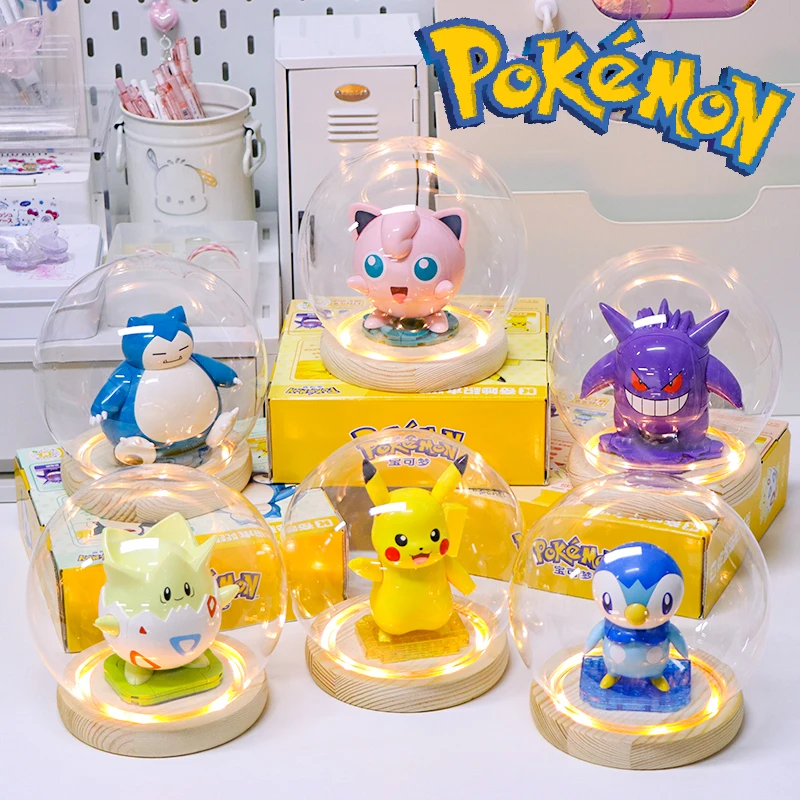 Keeppley New Pok é Mon Doll Pikachu Fat Ding Elf Ball Building Blocks Handmade Birthday Gift Desktop Decoration Toys