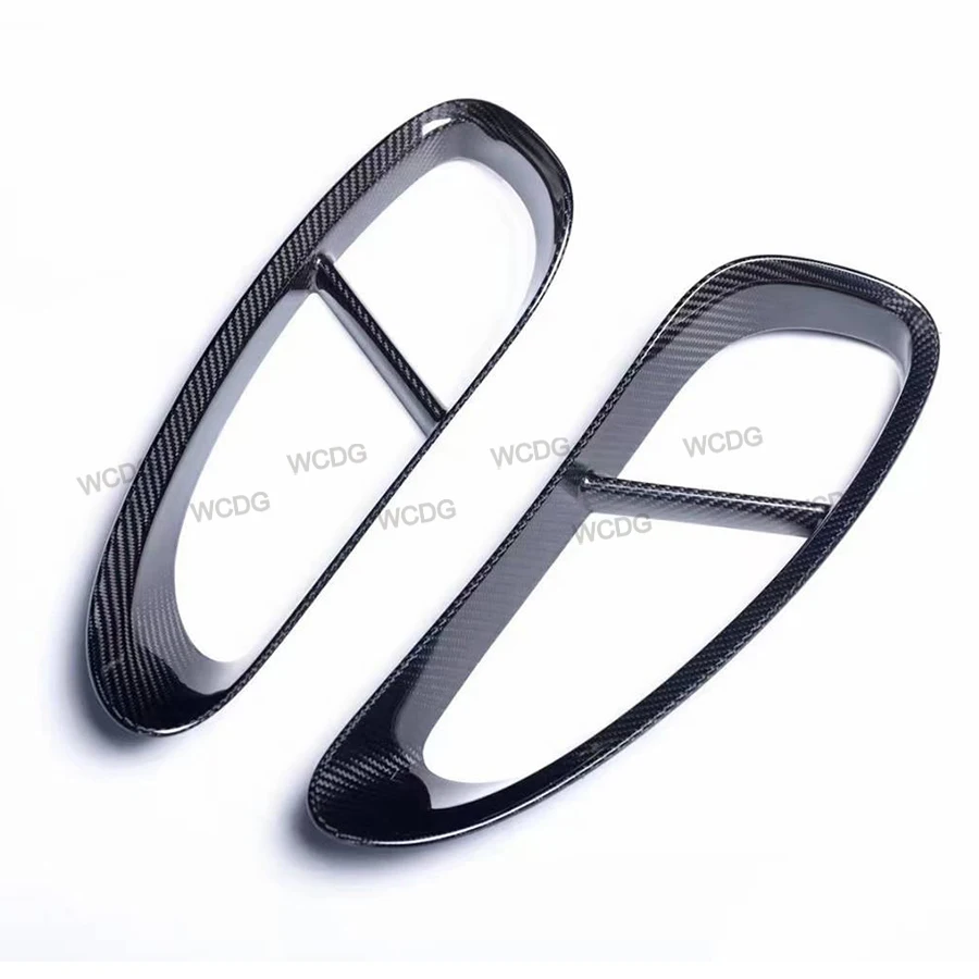 High Quality Carbon Fiber Side Vent forPorsche 981 982 Boxster Cayman 2012+ Rear Fender Side Intake Vent Grille Cover 3