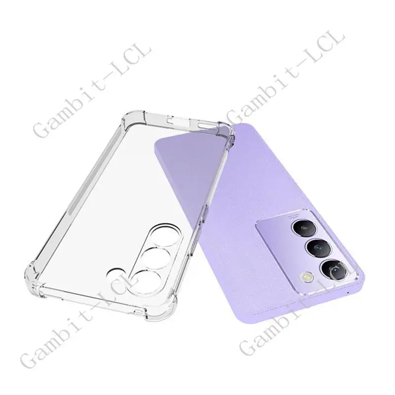 For Vivo V40 SE 5G T3 Y200e 5G V40SE 6.67" 2024 Silicone Smartphone Phone Protective Back Shell Soft TPU Case image 3