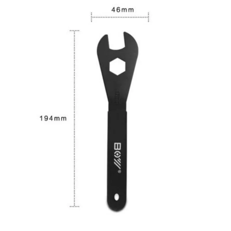 Multi-functional Bicycle Cone Wrench Carbon Steel Spanner Wrench Spindle Axle Bicycle Bike Repairing Tool 13-19MM