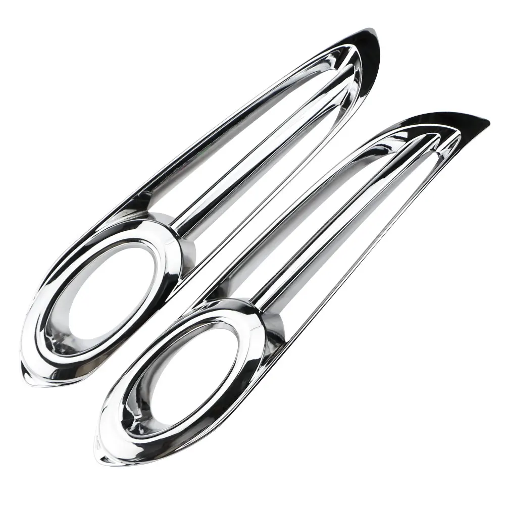 For Honda HR-V HRV Vezel 2014 2015 2016 2017 2018 2019 2020 Car Front Fog Light Cover ABS Chrome Trim Foglight Protector
