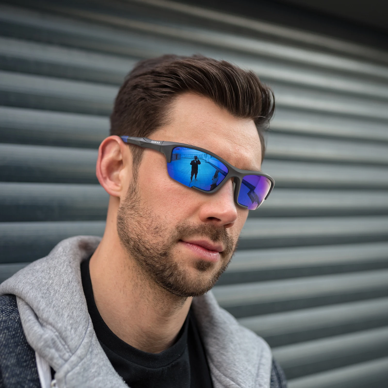 

SUUKAA Bicycle Glasses Cycling Sports Sunglasses Eyewear Men Women UV400 Outdoor MTB Road Bike Goggles Glasses