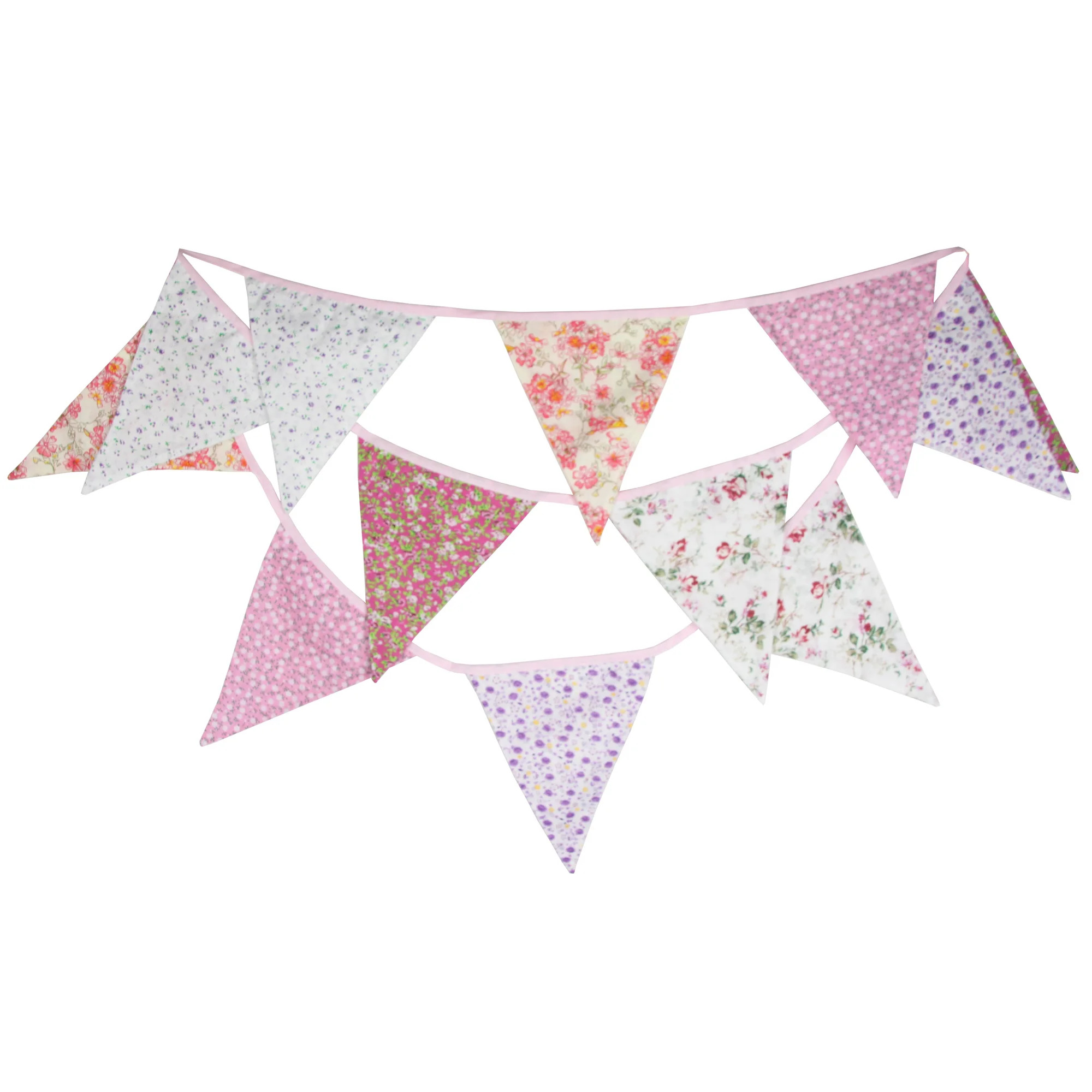 3.5M kwiatowy duży proporczyk flagi tkanina trznadel osobowość ślub dekoracje na przyjęcie urodzinowe Banner Baby Shower Garland — zdjęcie 5
