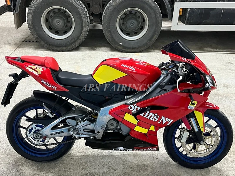 New ABS Fairings Kit Fit for Aprilia RS125 RS4 50 125 2006 2007 2008 2009 2010 2011 06 07 08 09 10 11 Bodywork Set Red Yellow