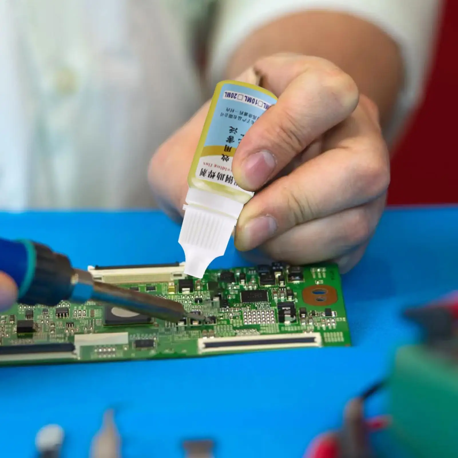 

Алюминиевый флюс для пайки, 0.33 унции, медный флюс для пайки, для стойкого соединения, для электроники, многофункциональная паяльная паста