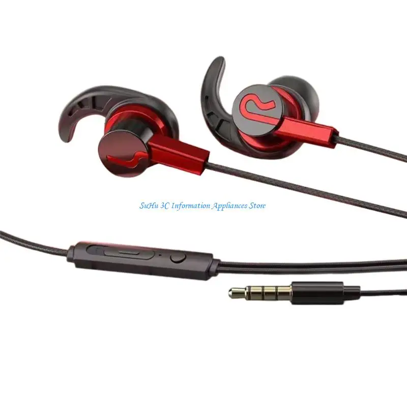 

Nonslip In Ear Headset Improved Bass Effect 3.5mm/Type C Port For Mobile Devices Computer Laptop Compatibility