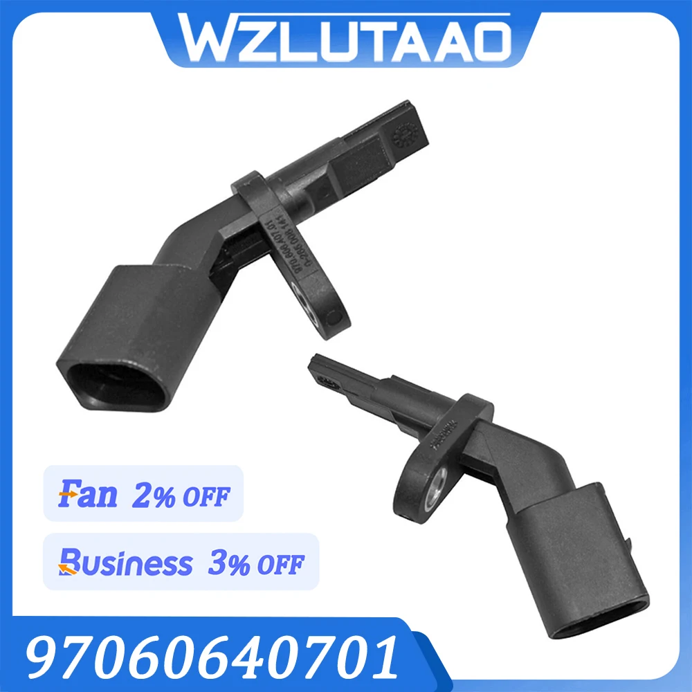 

1/2 Pieces 97060640701 0265008141 ABS Speed Sensor For PORSCHE PANAMERA 2010-2016 3.0L 3.6L 4.8L car accessories