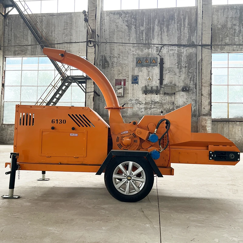 2025년형 신형 소형 임업 기계, 디젤 동력 방식 목재 파쇄기(농업용)