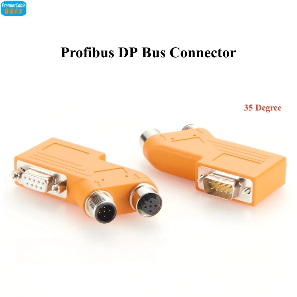 

PLC Profibus DP Bus Connector with Programming Port D-SUB 9pin to M12 B-code For Siemens Compatible SUBCON-PLUS-PROFIB/35/PG/M12