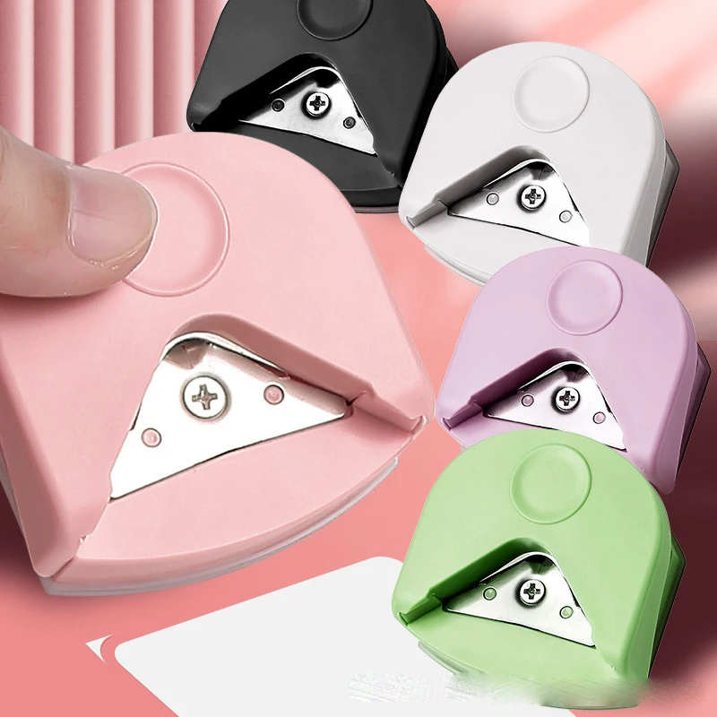 Rounder R4 Chamfer Cutter Multifunctional Round Corner Tool for Card Photo Laminated Film Trimmer Student Supplies