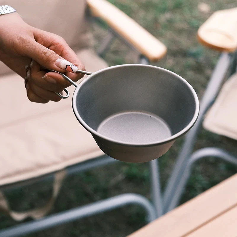 

Titanium fork spoon plate camping picnic snow bowl titanium chopsticks hiking trekking portable tableware Camping cup Hike Lunch