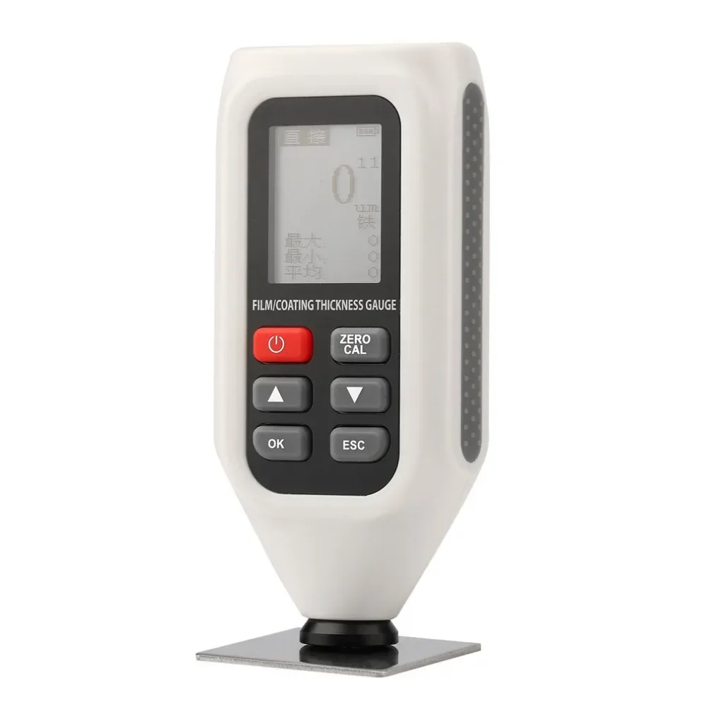 HT-128 Portable Digital Paint Coating Thickness Level Gauge Meter Built-in F/NF Probes