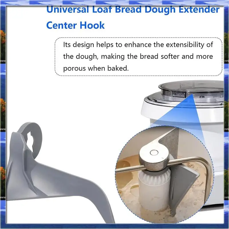 Universal Loaf Bread Dough Extender Center Hook Universal Mixers Forbosch Universal Mixers