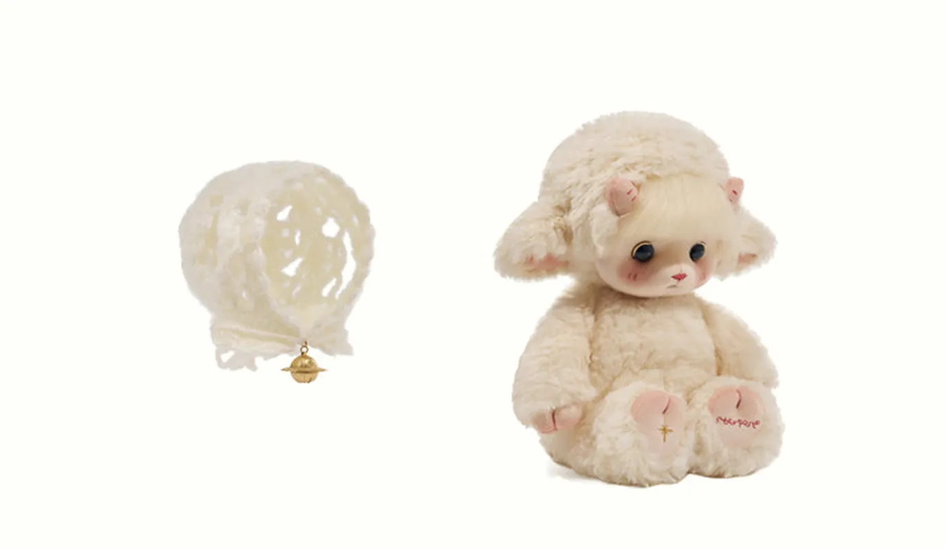 Starpost Croissant Lam Pluche Speelgoed Schattig Aanbiddelijk Knuffelbaar Knuffelpopje Troostend Rustgevend Pluche Speelgoed Voor Kinderen Meisjes Verjaardagscadeau