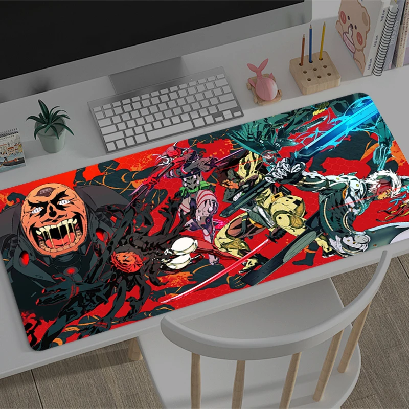 Grote muismat M-metal Gear Solid game player toetsenbord pad antislip kantoor studie bureaumat vloermat onderzetter PC tapijt Muismat