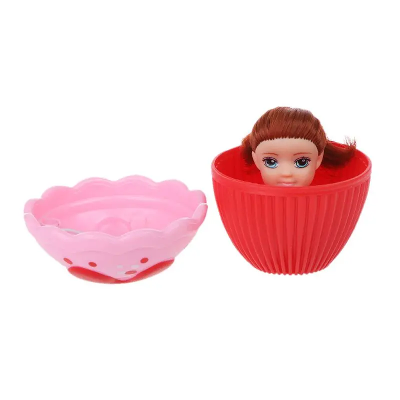 8cm/3inch Miniature Cupcake for Doll Educational Toy Girls Gift Little Princess Dropship