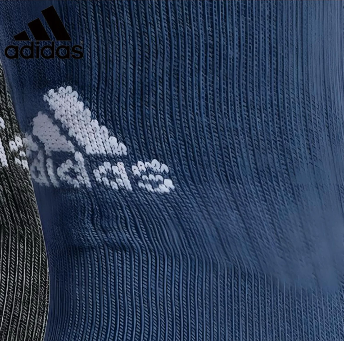 Adidas 3 Pairs Unisex Striped Crew Socks Breathable Mid Calf Socks Men Women Running Gym Daily Casual Sports Socks IP2639