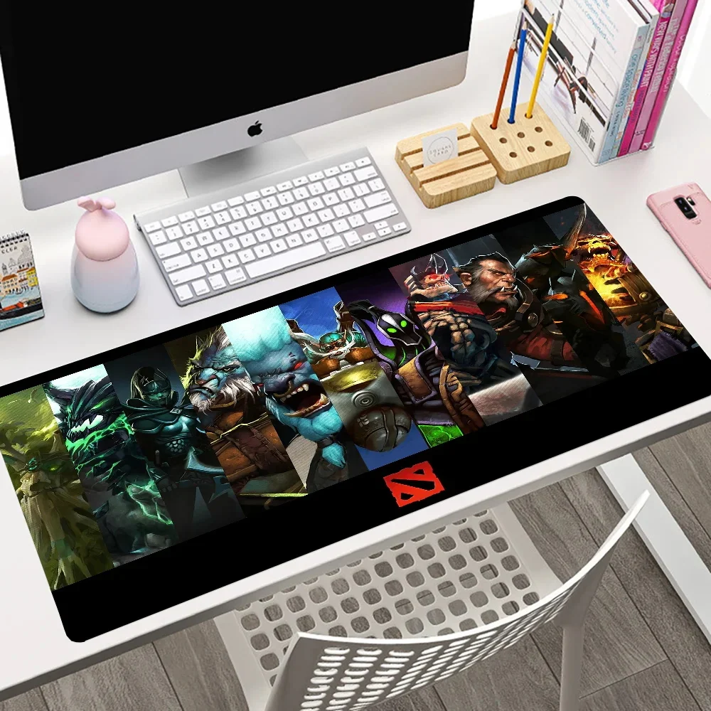 لوحة مفاتيح عالية الدقة Dota 2 Gamer ، سجادة أنيمي ، تابس مطاطي ، نوتبوك ألعاب Souris ، لوحة ماوس CSGO ، ملحقات الألعاب ، XXL