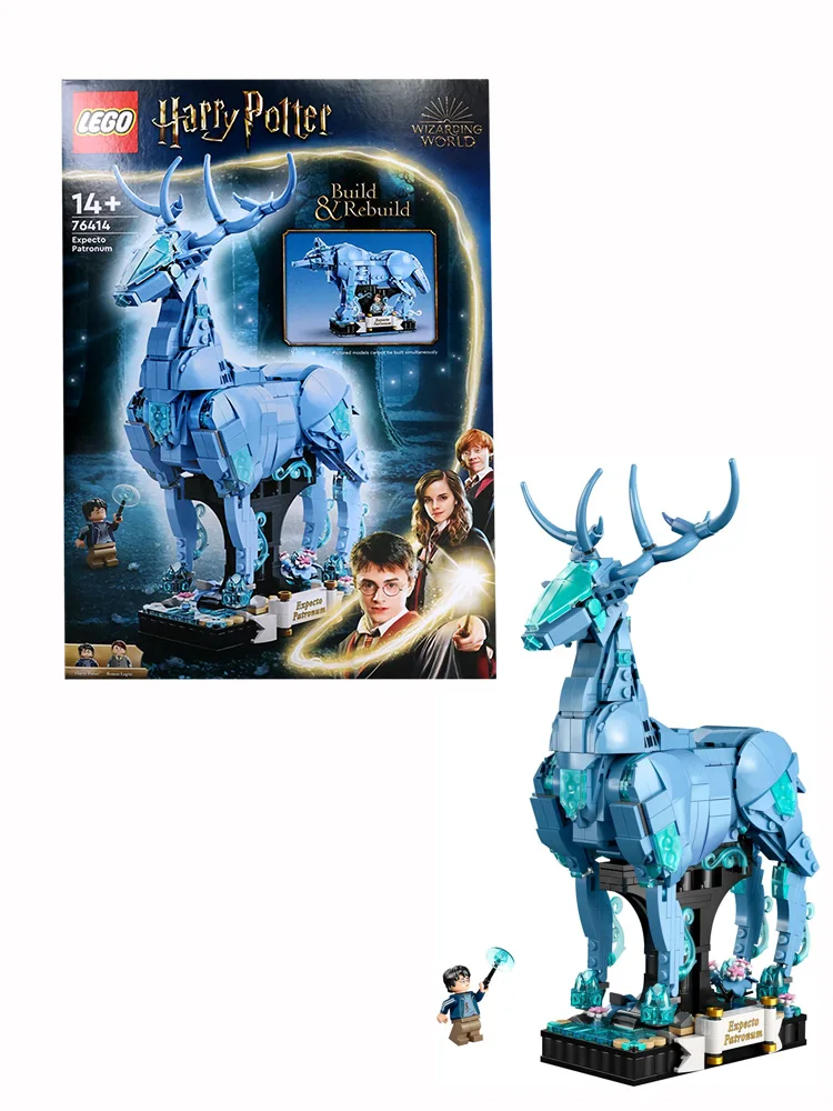 LEGO 76414 Harry Potter Expecto Patronum Collectible 2-in-1 Building Set