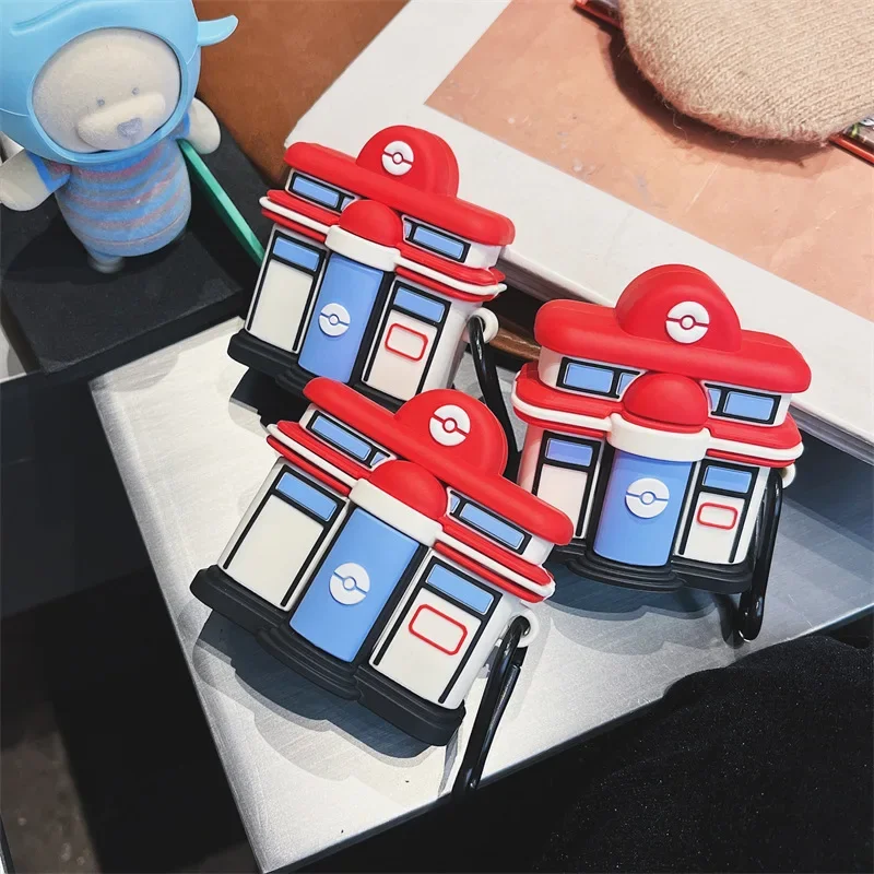 3D Cartoon Elf House Case for AirPods Pro2 Airpod Pro 1 2 3 4 Bluetooth Earbuds Charging Box Protective Earphone Case Cover