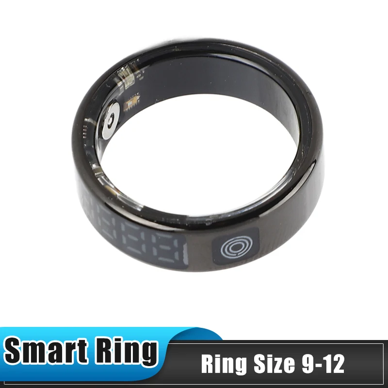 

Новое 1 шт. умное кольцо для мужчин и женщин с зарядным чехлом и сенсорным экраном дисплея IP68, несколько спортивных режимов, кольцо для фитнеса-трекера