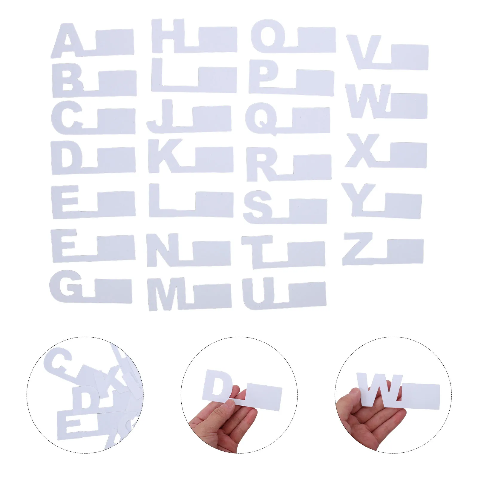 

26Pcs A-Z Plastic Alphabet Dividers Vinyl Record Shelf Separators for Book Cd Dvd Media Storage Organizers Vinyl Record Divider