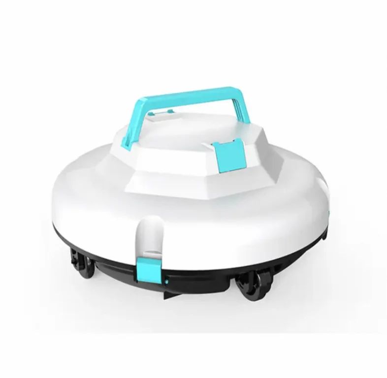 Automatic Solar Rechargeable Robotic Vacuum Cordless Swimming Pool Surface Cleaner Tablet Suction Feature Pool Filters Robot