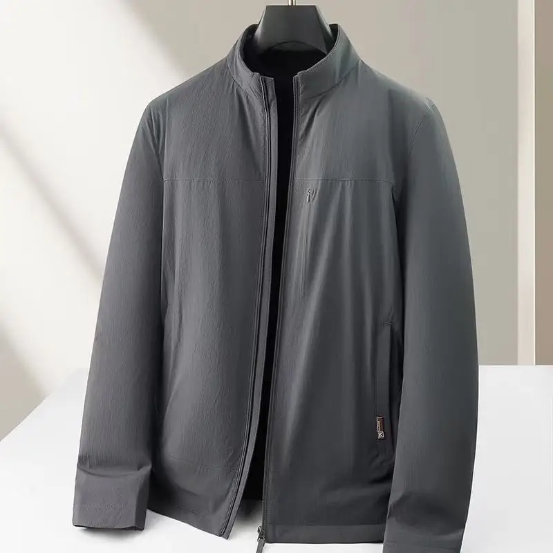 Autumn/Winter New Men's Goose Down Jacket Thickened Warm Business Leisure High Quality Stand up Collar Goose Down Inner Tank Coa