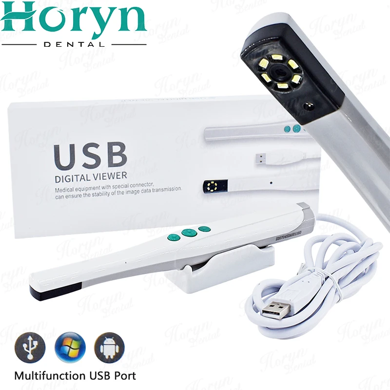 Dental USB Intraoral Camera HD Pixels Endoscope 6 Led Light USB 2.0 Oral Camera Teeth Photo Shoot