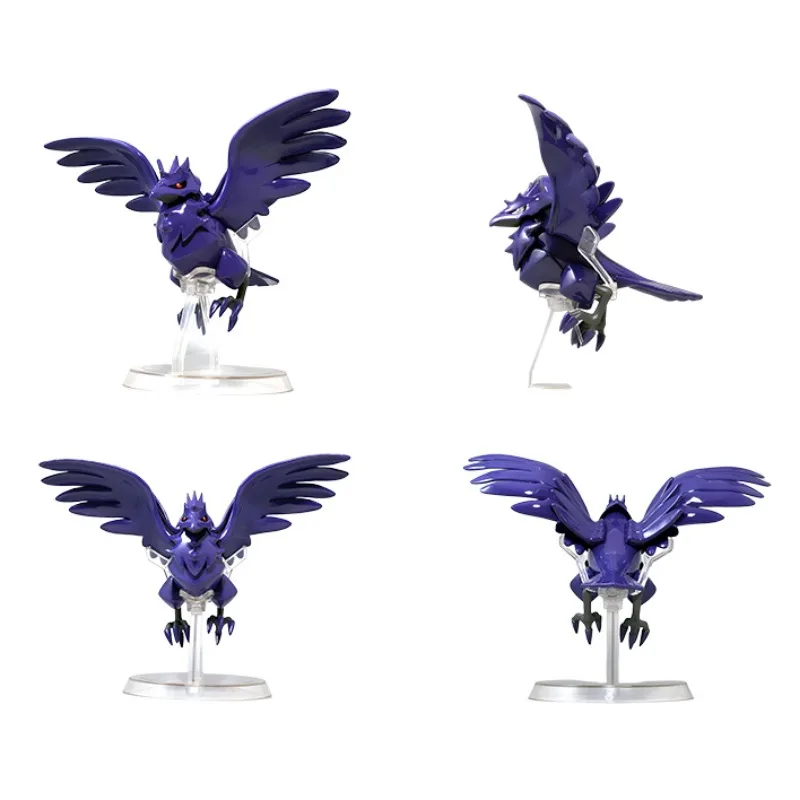 Original Bandai Pokemon Scale World Galar Region Corviknight Rillaboom Anime Figures Toys Gifts Collectible Model Ornament