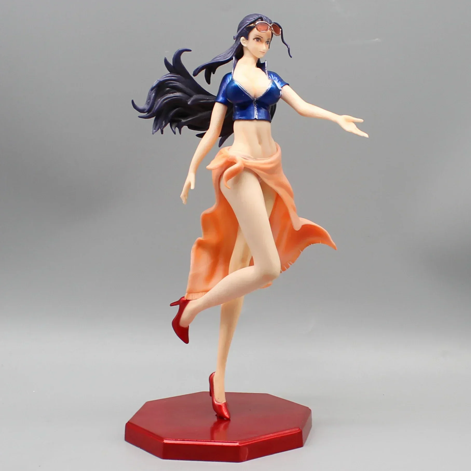 Anime One Piece Figuras de Ação, Gk Nicole Robin Ornamentos, Criativo PVC Modelo, Desktop Decor, Brinquedos para Crianças Presente, Figura26 cm