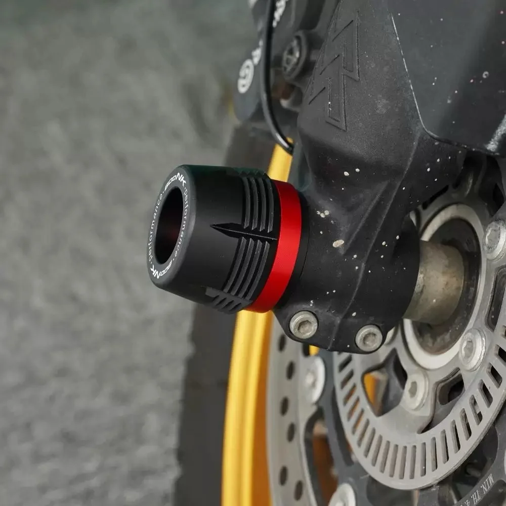 ملحقات كرة حماية مضادة للسقوط للدراجة النارية CFMOTO 800NK 800MT للعجلة الأمامية والخلفية 800